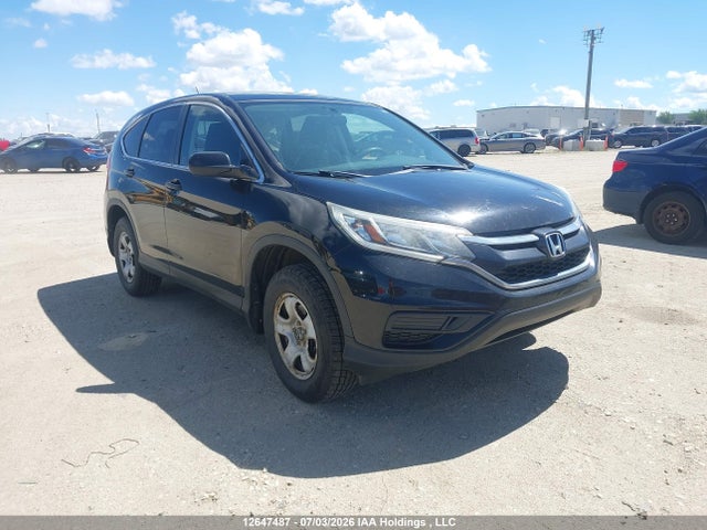2015 Honda Cr-v Lx მანქანა იყიდება აუქციონზე, vin: 2HKRM4H37FH120827, აუქციონის ნომერი: 12647487