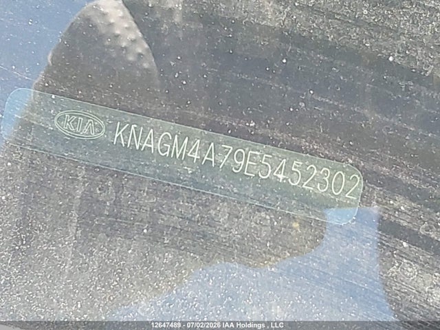 KIA Optima Lx 2014 KNAGM4A79E5452302 Image 9