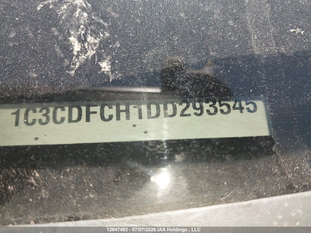 12647492 :رقم المزاد ، 1C3CDFCH1DD293545 vin ، 2013 Dodge Dart Limited/gt مزاد بيع