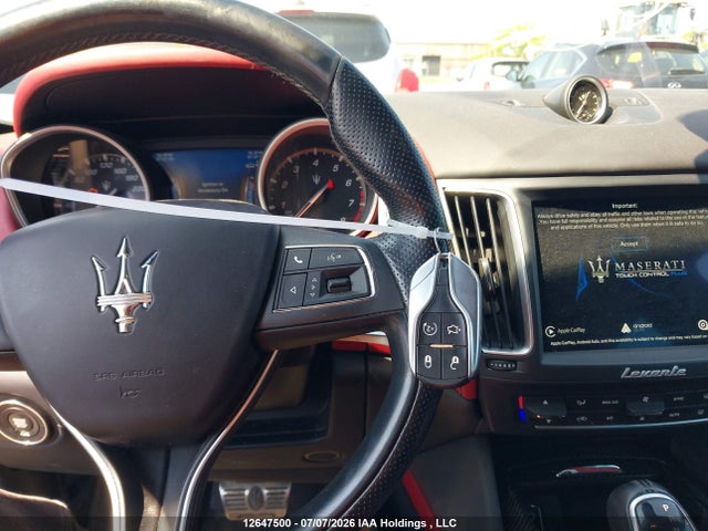 Продаж на аукціоні авто 2018 Maserati Levante S Gransport, vin: ZN661YUS0JX270578, номер лоту: 12647500