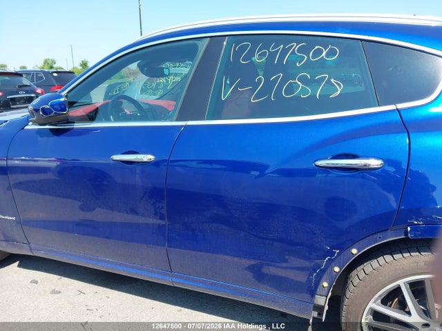 Продаж на аукціоні авто 2018 Maserati Levante S Gransport, vin: ZN661YUS0JX270578, номер лоту: 12647500