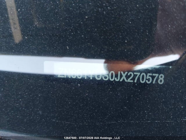 Продаж на аукціоні авто 2018 Maserati Levante S Gransport, vin: ZN661YUS0JX270578, номер лоту: 12647500