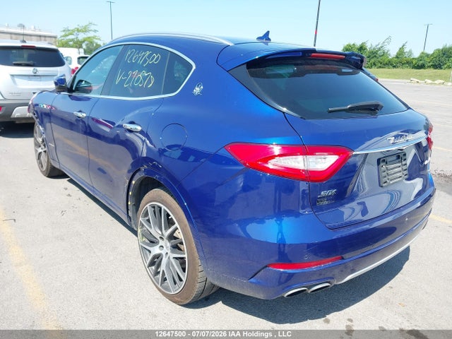 Продаж на аукціоні авто 2018 Maserati Levante S Gransport, vin: ZN661YUS0JX270578, номер лоту: 12647500