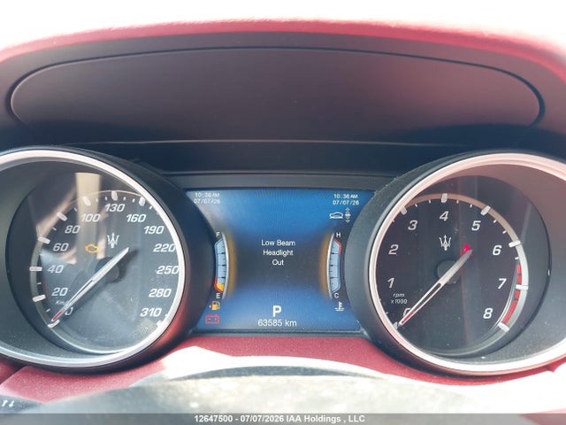 Продаж на аукціоні авто 2018 Maserati Levante S Gransport, vin: ZN661YUS0JX270578, номер лоту: 12647500