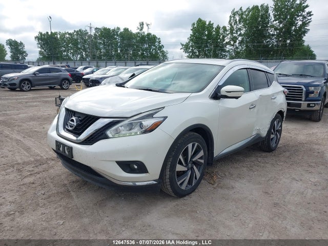 Aukcja sprzedaży 2017 Nissan Murano S/sl/sv/platinum, vin: 5N1AZ2MH8HN111086, numer aukcji: 12647536