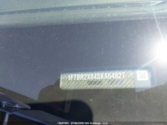 12647553 :رقم المزاد ، 1FTBR2X84SKA64927 vin ، 2025 Ford Transit T-250 مزاد بيع