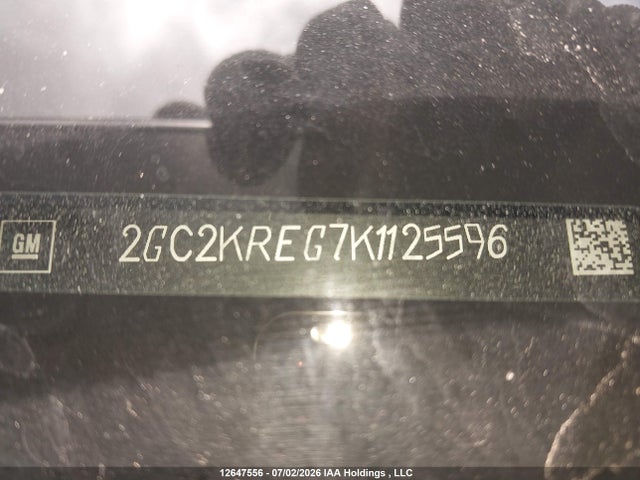 2019 Chevrolet Silverado K2500 Heavy Duty მანქანა იყიდება აუქციონზე, vin: 2GC2KREG7K1125596, აუქციონის ნომერი: 12647556