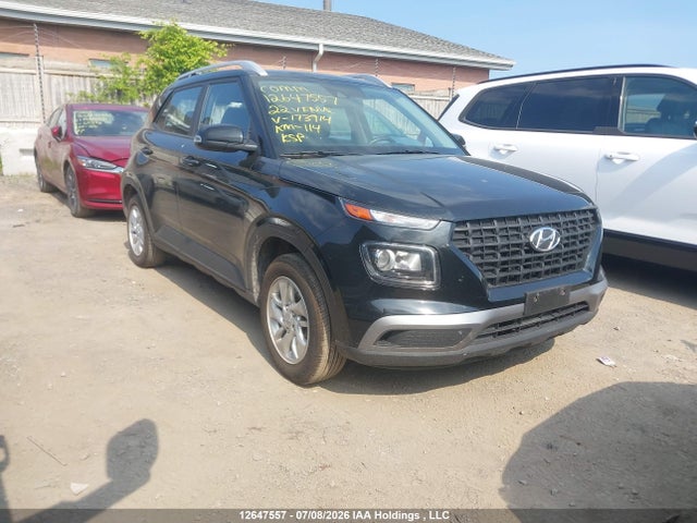 Продажа на аукционе авто 2022 Hyundai Venue Sel/limited, vin: KMHRC8A38NU173914, номер лота: 12647557