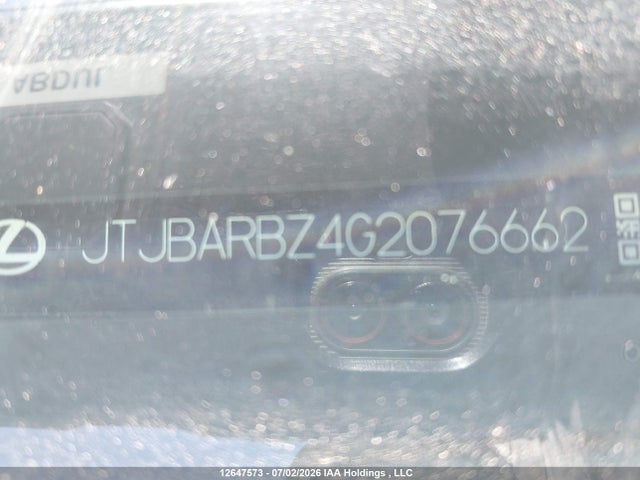 Aukcja sprzedaży 2016 Lexus Nx 200t 200t, vin: JTJBARBZ4G2076662, numer aukcji: 12647573
