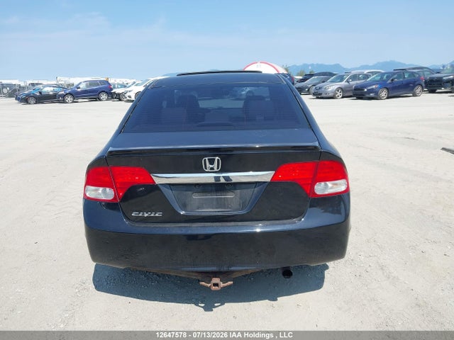 2009 Honda Civic Exl მანქანა იყიდება აუქციონზე, vin: 2HGFA15019H010553, აუქციონის ნომერი: 12647578