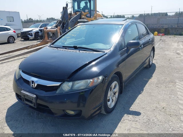 2009 Honda Civic Exl მანქანა იყიდება აუქციონზე, vin: 2HGFA15019H010553, აუქციონის ნომერი: 12647578