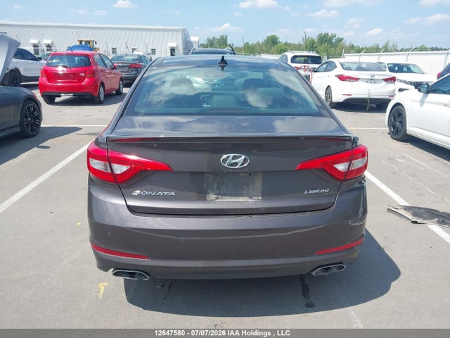 12647580 :رقم المزاد ، 5NPE34AF9GH422689 vin ، 2016 Hyundai Sonata Limited مزاد بيع