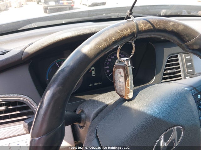 12647593 :رقم المزاد ، KMHE24L13GA007956 vin ، 2016 Hyundai Sonata Hybrid/se مزاد بيع