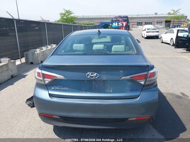 12647593 :رقم المزاد ، KMHE24L13GA007956 vin ، 2016 Hyundai Sonata Hybrid/se مزاد بيع