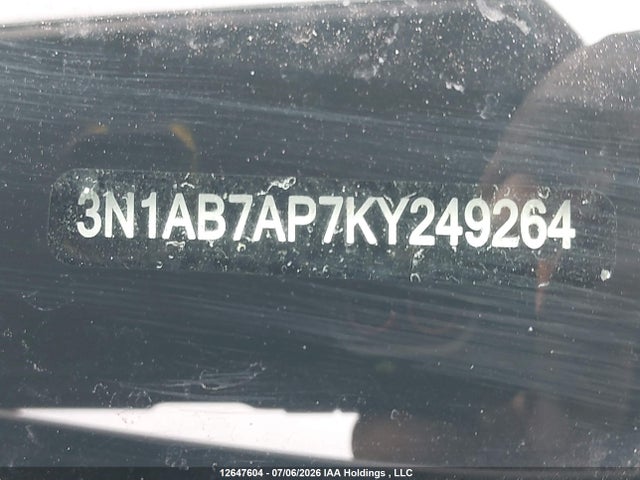 3N1AB7AP7KY249264 Nissan Sentra S/sv/sr/sl