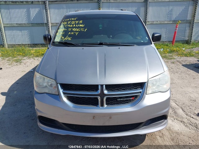 12647643 :رقم المزاد ، 2C4RDGBG4DR546651 vin ، 2013 Dodge Grand Caravan Se مزاد بيع