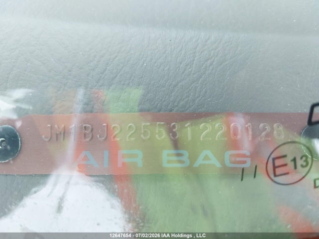 Aukcja sprzedaży 2003 Mazda Protege Dx/lx/es, vin: JM1BJ225531220128, numer aukcji: 12647654