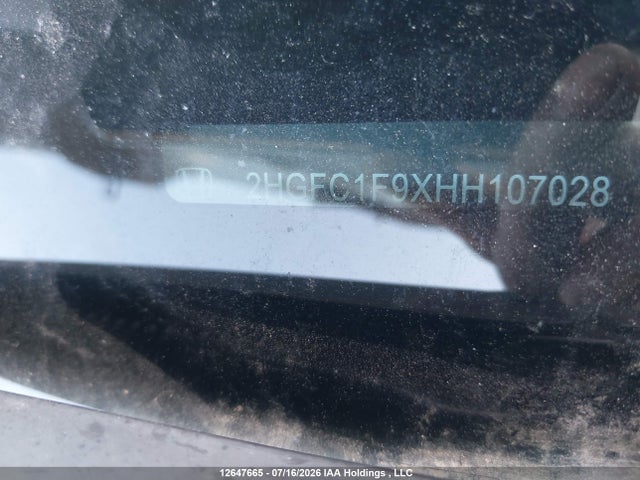 2HGFC1F9XHH107028 Honda Civic Touring