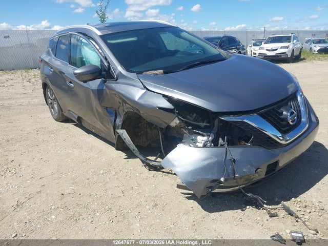 Продаж на аукціоні авто 2018 Nissan Murano S/sl/sv/platinum, vin: 5N1AZ2MH9JN140134, номер лоту: 12647677
