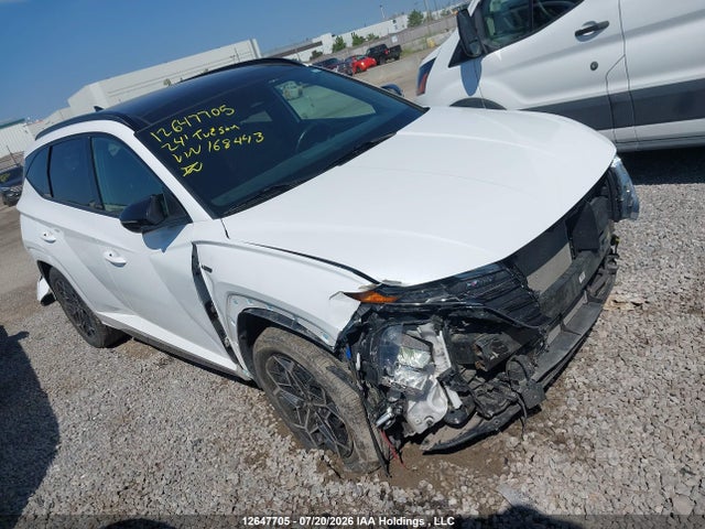 12647705 :رقم المزاد ، KM8JCCD13RU168443 vin ، 2024 Hyundai Tucson N-line Awd مزاد بيع