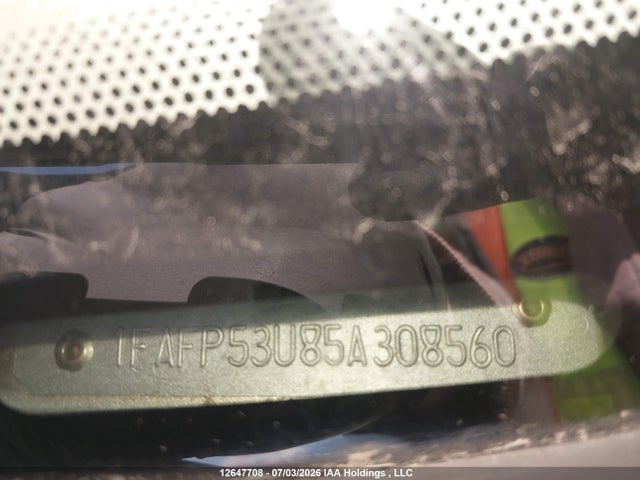 2005 Ford Taurus Se მანქანა იყიდება აუქციონზე, vin: 1FAFP53U85A308560, აუქციონის ნომერი: 12647708
