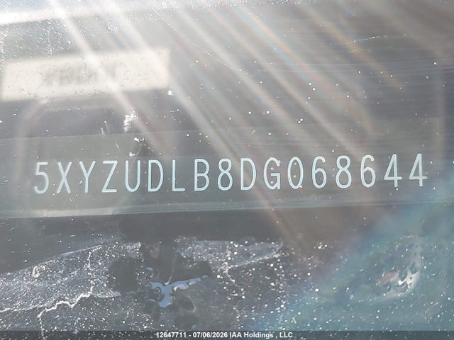 Продажа на аукционе авто 2013 Hyundai Santa Fe Sport, vin: 5XYZUDLB8DG068644, номер лота: 12647711