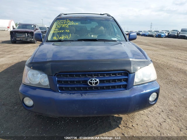 2003 Toyota Highlander Limited მანქანა იყიდება აუქციონზე, vin: JTEHF21A830151706, აუქციონის ნომერი: 12647736