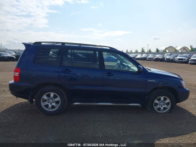 2003 Toyota Highlander Limited მანქანა იყიდება აუქციონზე, vin: JTEHF21A830151706, აუქციონის ნომერი: 12647736