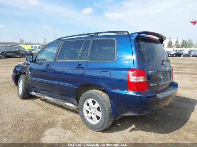 2003 Toyota Highlander Limited მანქანა იყიდება აუქციონზე, vin: JTEHF21A830151706, აუქციონის ნომერი: 12647736