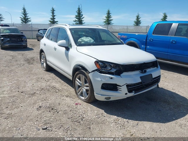 12647754 :رقم المزاد ، WVGDK9BP7CD007305 vin ، 2012 Volkswagen Touareg Tdi مزاد بيع