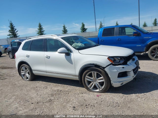 12647754 :رقم المزاد ، WVGDK9BP7CD007305 vin ، 2012 Volkswagen Touareg Tdi مزاد بيع