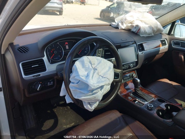 12647754 :رقم المزاد ، WVGDK9BP7CD007305 vin ، 2012 Volkswagen Touareg Tdi مزاد بيع