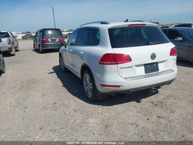 12647754 :رقم المزاد ، WVGDK9BP7CD007305 vin ، 2012 Volkswagen Touareg Tdi مزاد بيع