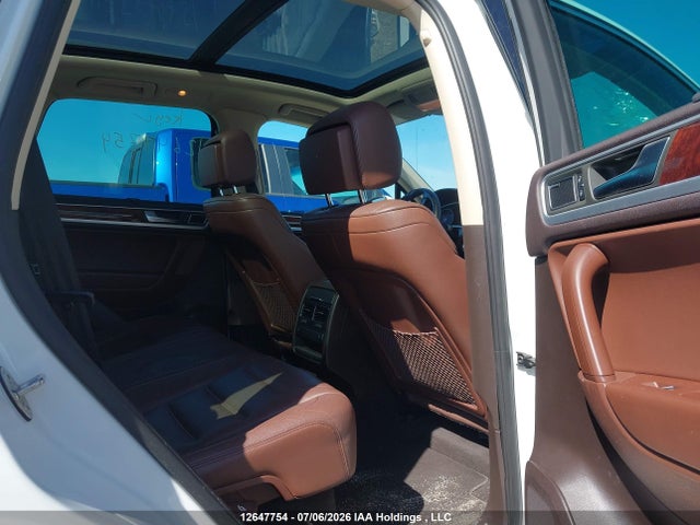 12647754 :رقم المزاد ، WVGDK9BP7CD007305 vin ، 2012 Volkswagen Touareg Tdi مزاد بيع