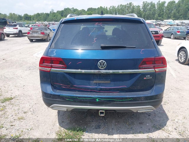 2018 Volkswagen Atlas 3.6 Fsi Comfortline მანქანა იყიდება აუქციონზე, vin: 1V2LR2CA4JC587384, აუქციონის ნომერი: 12647793
