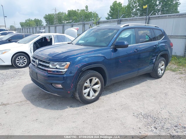 2018 Volkswagen Atlas 3.6 Fsi Comfortline მანქანა იყიდება აუქციონზე, vin: 1V2LR2CA4JC587384, აუქციონის ნომერი: 12647793