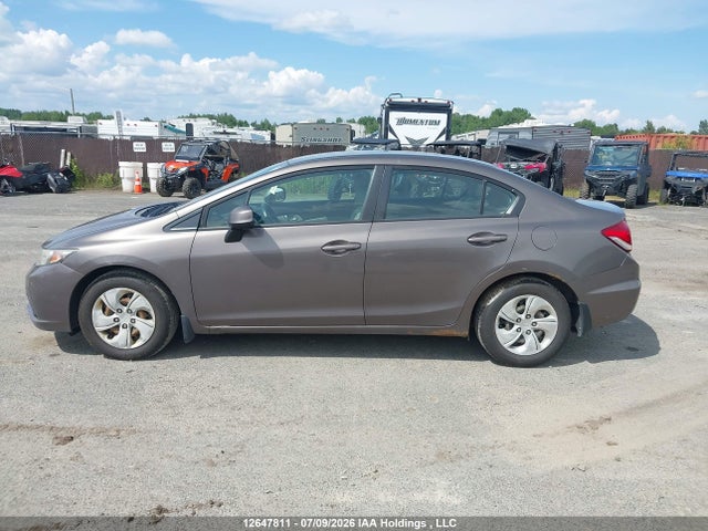 12647811 :رقم المزاد ، 2HGFB2F43DH020949 vin ، 2013 Honda Civic Lx مزاد بيع