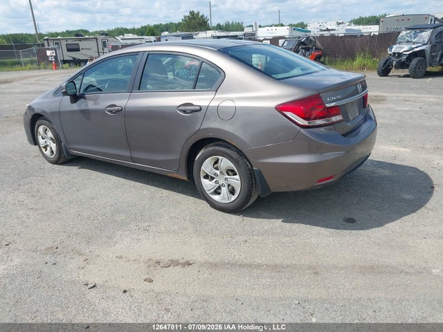 12647811 :رقم المزاد ، 2HGFB2F43DH020949 vin ، 2013 Honda Civic Lx مزاد بيع