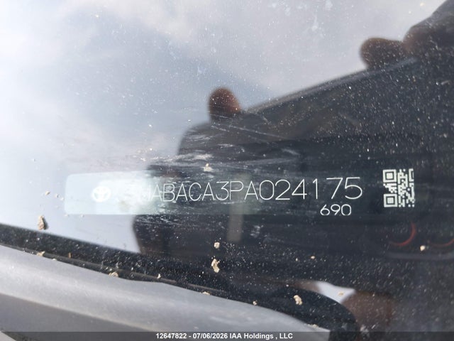 12647822 :رقم المزاد ، JTMABACA3PA024175 vin ، 2023 Toyota Bz4x Xle مزاد بيع