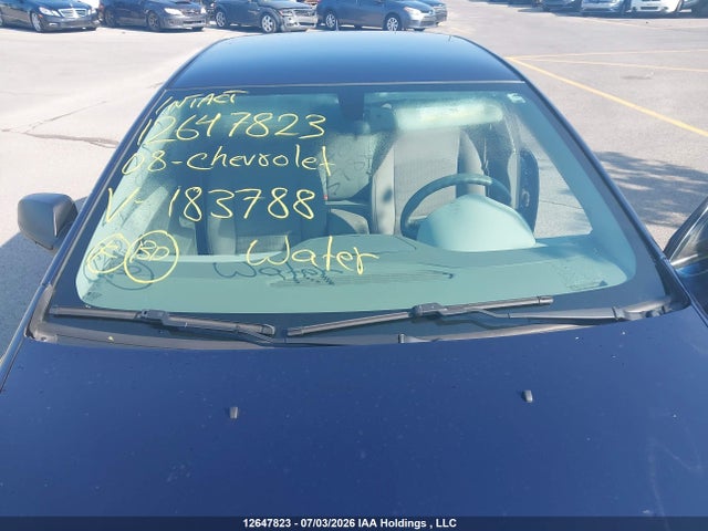 2008 Chevrolet Malibu Ls მანქანა იყიდება აუქციონზე, vin: 1G1ZG57B38F183788, აუქციონის ნომერი: 12647823