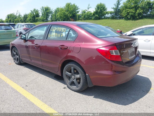 Aukcja sprzedaży 2012 Honda Civic Ex, vin: 2HGFB2F5XCH039117, numer aukcji: 12647830