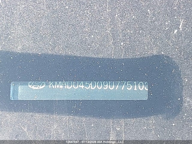 Aukcja sprzedaży 2009 Hyundai Elantra, vin: KMHDU45D09U775103, numer aukcji: 12647847