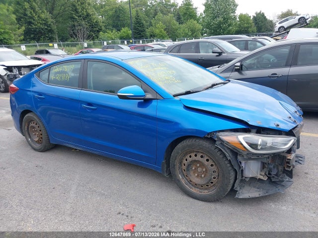 2017 Hyundai Elantra Gl მანქანა იყიდება აუქციონზე, vin: KMHD84LF7HU289184, აუქციონის ნომერი: 12647869