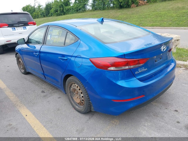 2017 Hyundai Elantra Gl მანქანა იყიდება აუქციონზე, vin: KMHD84LF7HU289184, აუქციონის ნომერი: 12647869