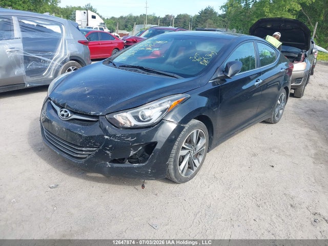 2014 Hyundai Elantra Se/sport/limited მანქანა იყიდება აუქციონზე, vin: KMHDH4AH7EU149992, აუქციონის ნომერი: 12647874