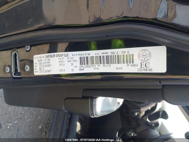 2014 Jeep Cherokee Latitude მანქანა იყიდება აუქციონზე, vin: 1C4PJLCS0EW275074, აუქციონის ნომერი: 12647894