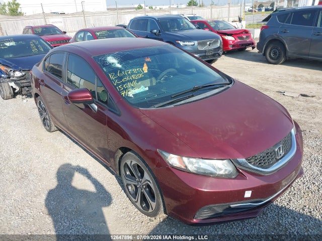 Aukcja sprzedaży 2015 Honda Civic Lx, vin: 2HGFB2F45FH048156, numer aukcji: 12647896