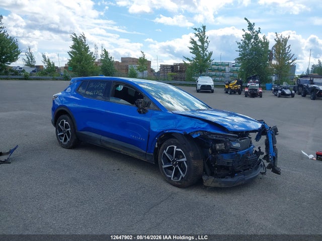 2025 Chevrolet Equinox Ev Lt მანქანა იყიდება აუქციონზე, vin: 3GN7DLRP4SS147753, აუქციონის ნომერი: 12647902