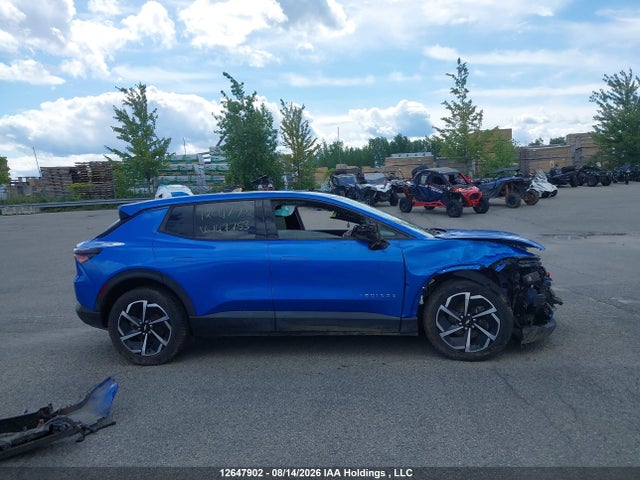 2025 Chevrolet Equinox Ev Lt მანქანა იყიდება აუქციონზე, vin: 3GN7DLRP4SS147753, აუქციონის ნომერი: 12647902