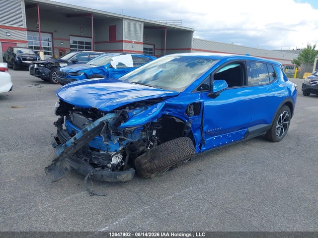 2025 Chevrolet Equinox Ev Lt მანქანა იყიდება აუქციონზე, vin: 3GN7DLRP4SS147753, აუქციონის ნომერი: 12647902